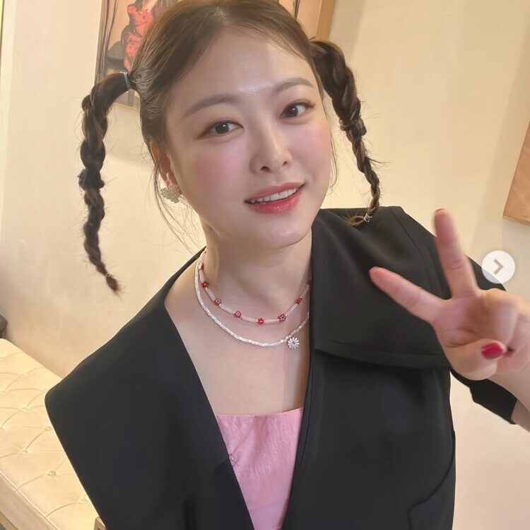 심진화가 12kg 감량한 이후 채소 위주의 식단으로 체중을 관리하고 있다. 사진=심진화 인스타그램