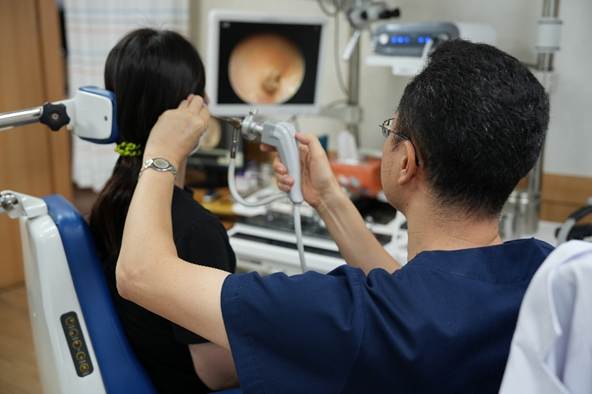 어지럼증 진단은 귀 내부의 전정기관에서부터 시작된다. 사진=부산 춘해병원