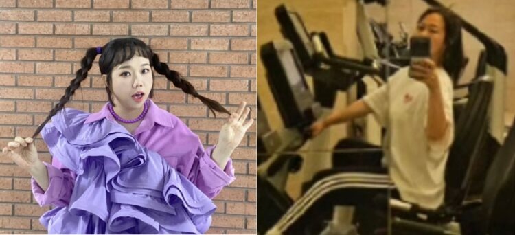 개그우먼 홍현희가 체중 감량 이후에도 꾸준한 운동으로 체형을 유지하는 모습을 공개했다. 사진=홍현희 SNS