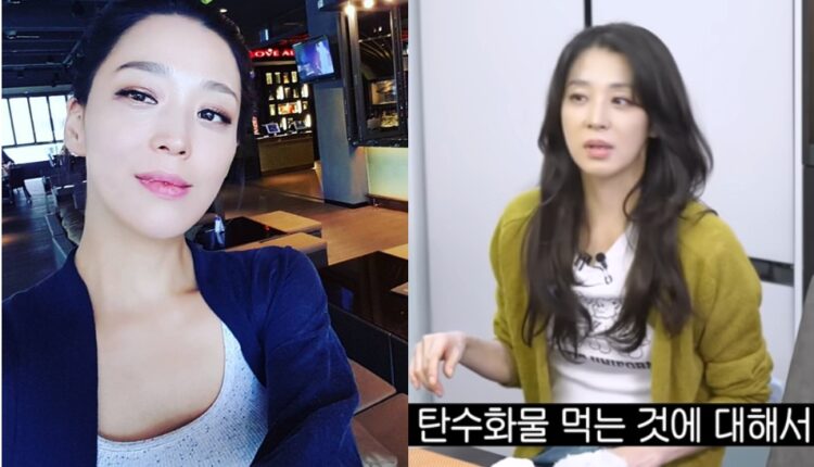 배우 한고은이 날씬함을 유지하는 비결로 저염식을 꼽았다.사진=한고은 소셜미디어