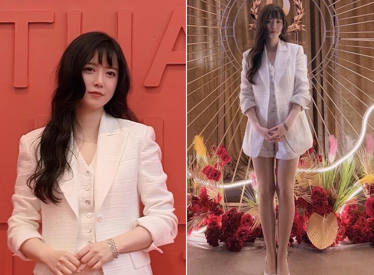 배우 구혜선이 태국 방콕에서 개최된 '2025 태국 올해의 헤드라인 인물 시상식'에서 '아시아를 빛낸 예술가상' 부문 트로피를 받았다.사진=구혜선 인스타그램