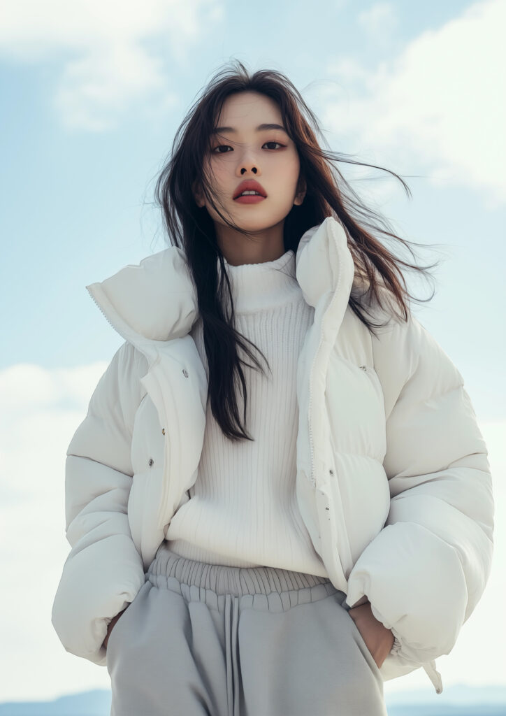 요즘 유행하는 숏패딩은 다리가 길어 보이면서 상대적으로 슬림해 보이는 효과가 돋보인다.사진=게티이미지뱅크