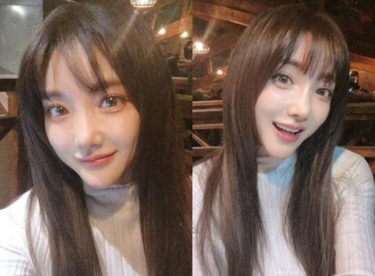 바다가 동안 비결을 공개했다. 사진=바다 SNS