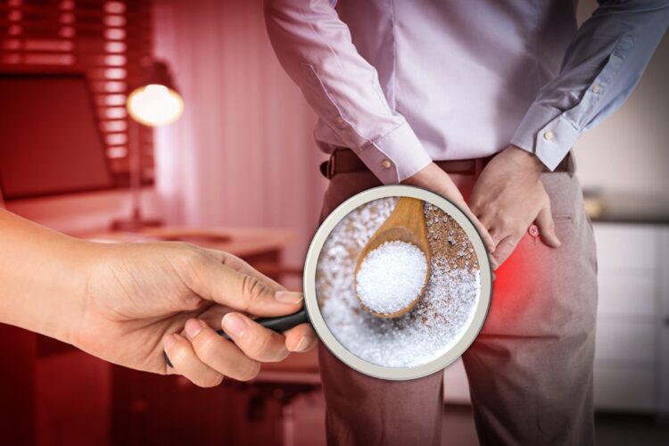 설탕이 치질을 치료하는 효과가 있다는 낭설이 퍼지고 있다.사진=게티이미지뱅크 /코메디닷컴 편집