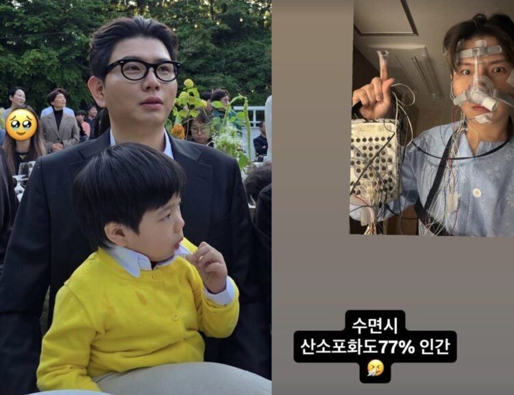 ‘건강 이상’ 제이쓴, 검사 결과에 깜짝…“수면 중 산소포화도 77%”