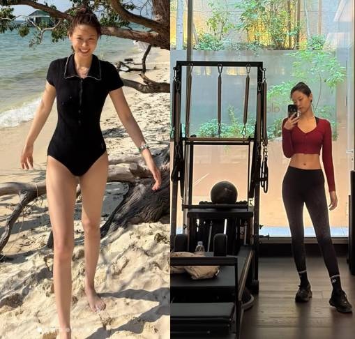 설현, 허리가 한 줌이네…완벽 레깅스핏 비결은 ‘이 운동’?