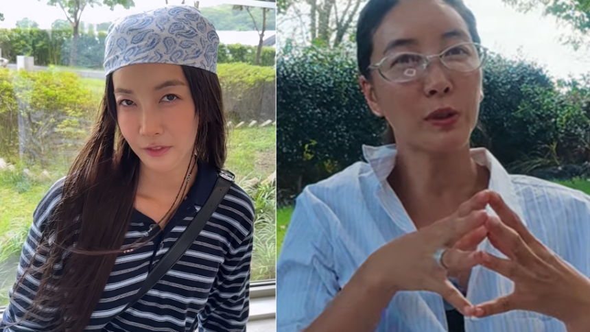 진서연은 산후조리원에서 일반식 대신 귀리 가루와 팥가루 등을 먹으며 극단적인 다이어트를 감행했다.사진=진서연 인스타그램 / 유튜브 채널 '진짜루 진서연'