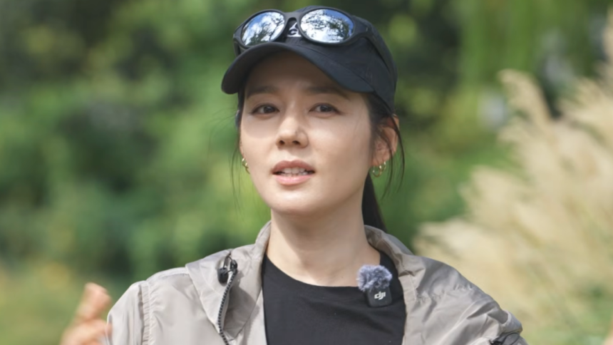 한가인은 우울감이 왔을 때 여러 운동을 시작하며 이를 극복했다고 밝혔다.사진=션과 함께 유튜브 캡쳐