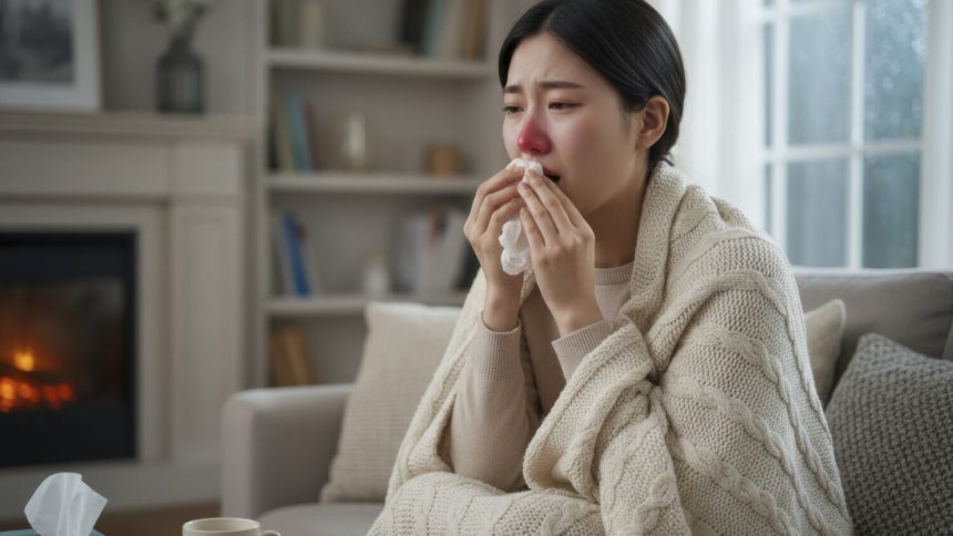 환절기만 되면 유독 감기로 고생하는 사람들이 있다.사진=게티이미지뱅크