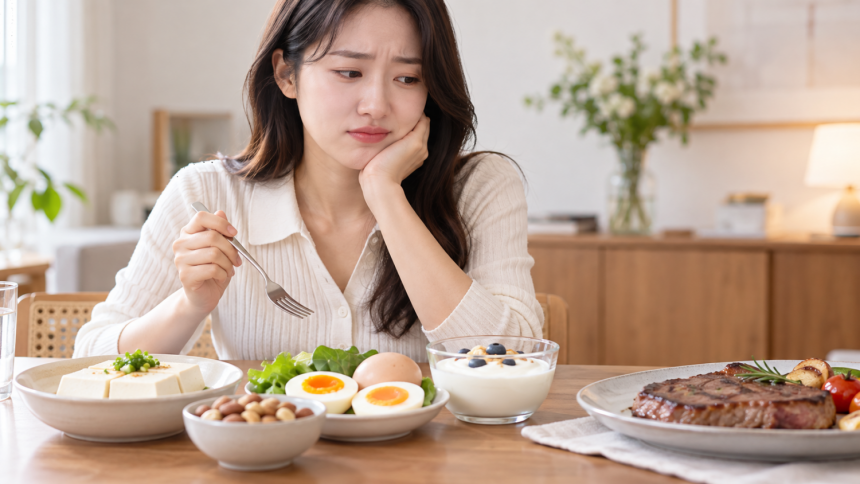 식물성 단백질 공급원인 두부를 찌개나 부침,<a href=