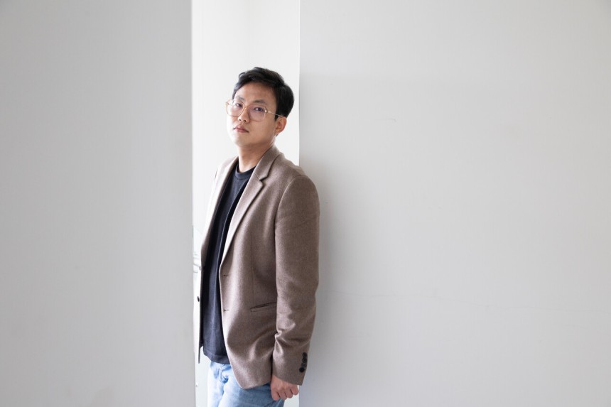 세 번째 시집 &lt;마중도 배웅도 없이&gt;를 펴낸 박준 시인.&#169;시사IN 박미소