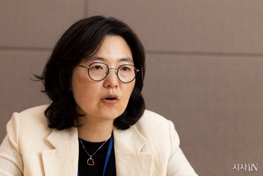 5월20일 서울 여의도 국회에서 전윤정 국회입법조사처 보건복지여성팀 입법조사연구관이 인터뷰를 하고 있다. ©시사IN 이명익