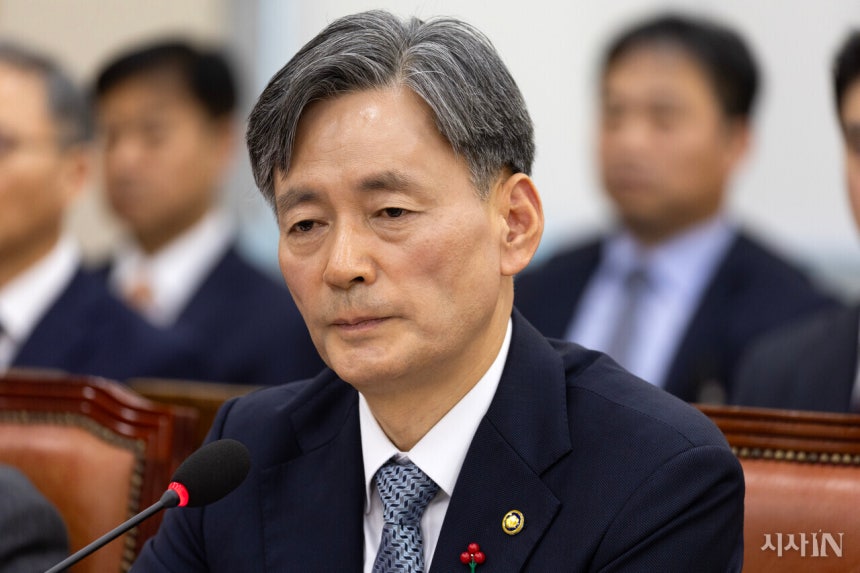 2024년 12월5일 조지호 당시 경찰청장이 국회 행정안전위원회 긴급 현안질의에 출석했다.©시사IN 박미소