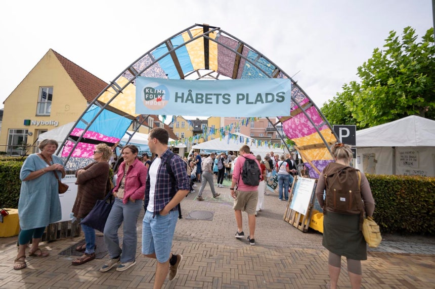 인구 4만의 소도시 미델파르트시에서는 매년 여름 주민들이 참여하는 ‘기후 시민 회의’가 열린다. ©Klimafolkemødet