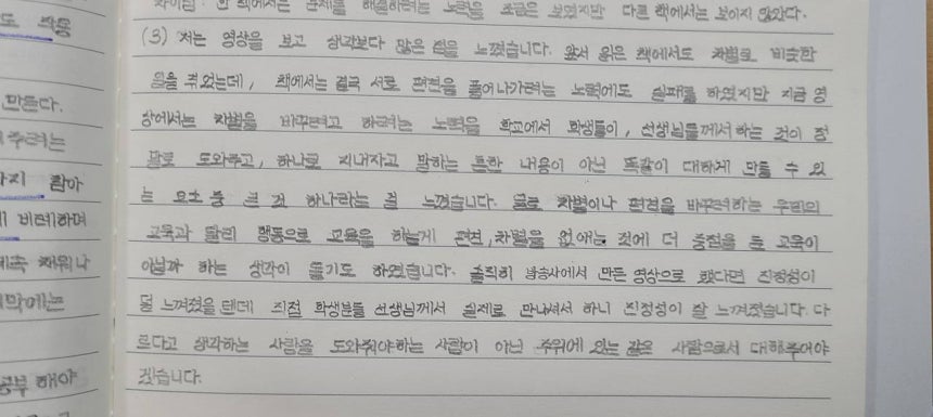 혐중 시위 관련 프로젝트에 참여한 한 학생의 후기. ©문순창 제공