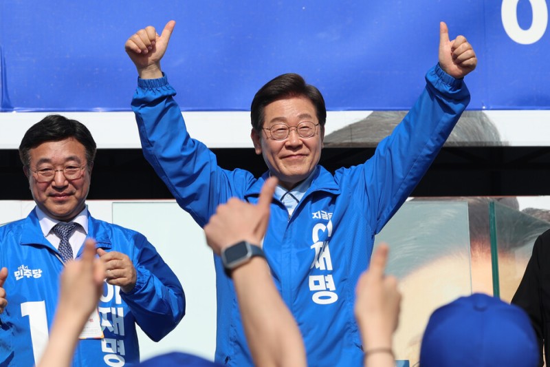 사전투표 1일 전 <b>이재명</b> 서울, 김문수 <b>TK</b>·<b>PK 유세</b>