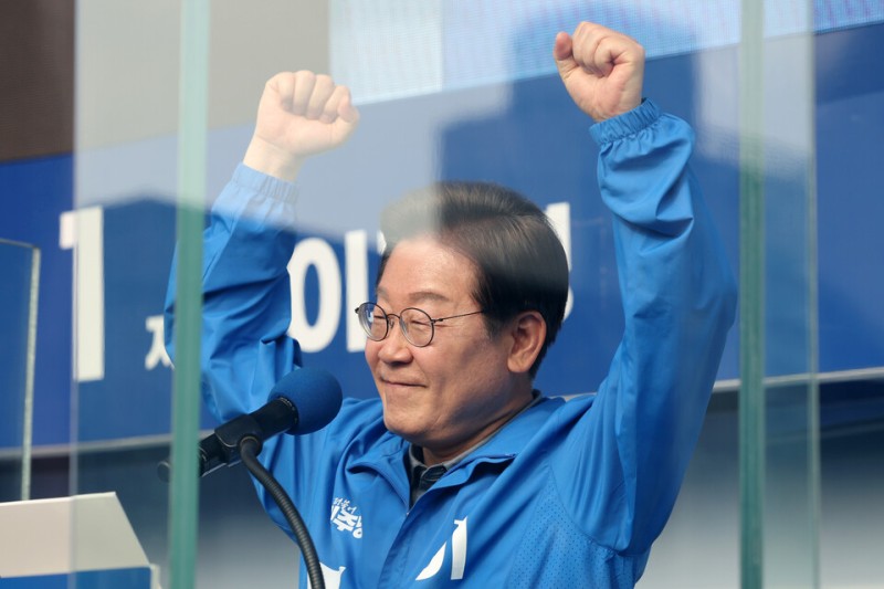 마지막 대선 유세 <b>이재명</b> <b>여의도</b>, <b>김문수</b> 광화문