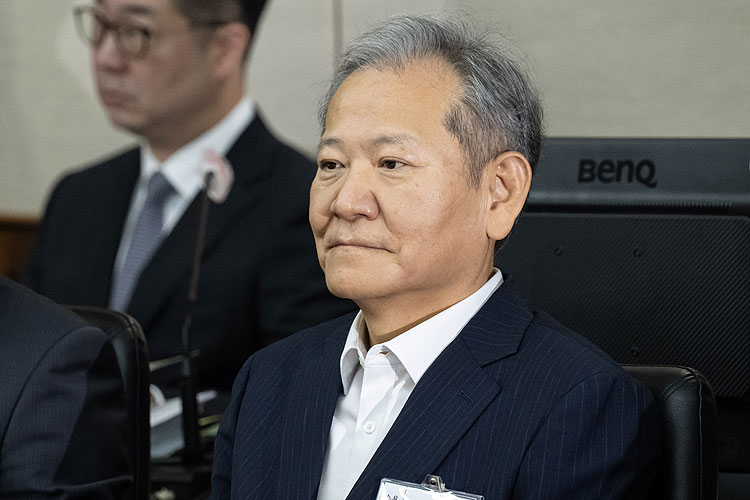 내란 재판에 출석한 이상민 전 행정안전부 장관 ⓒ연합뉴스(공동취재사진)