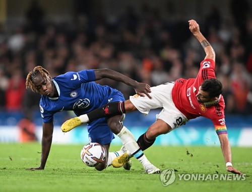 <b>첼시</b>, 치열한 <b>혈투</b> 끝에 <b>맨유</b> 전 1-1 무승부 [<b>첼시</b>-<b>맨유</b>]