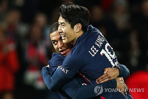 PSG 이강인, 챔스 AC 밀란전 교체 출전 4경기 연속 공격포인트 실패