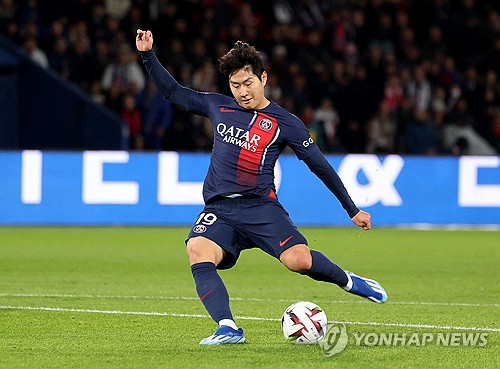 PSG 이강인, 챔스 AC 밀란전 교체 출전 4경기 연속 공격포인트 실패