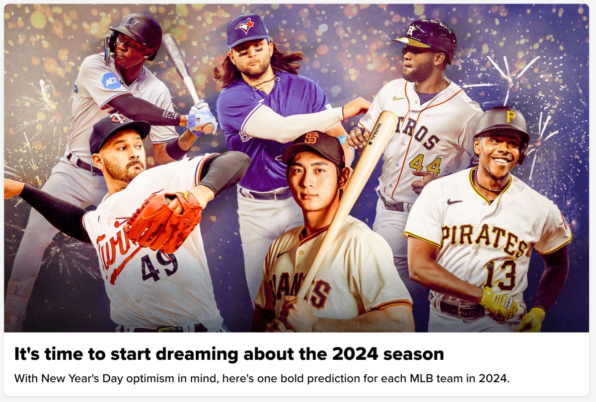 "2024시즌 <b>신인왕 후보</b>" <b>이정후</b>, MLB 공식 홈페이지 '센터 장식'
