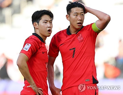 요르단전 졸전에 태극전사 '전멸'…손흥민-이강인 등 <b>아시안컵</b> 2R 베스트 11 ...