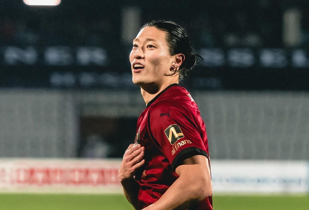 'PK 실축' <b>조규성</b>, 챔스 보인다!…미트윌란, 코펜하겐 2-0 완파→단독 <b>선두</b> 등...