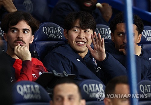 '<b>이강인</b> 23분+드리블 성공률 100%' PSG, 로테이션 가동→최하위 팀과 1-1 무승...