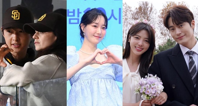 송중기·엄현경 이어 <b>이유영</b>도…임신+결혼 동시 발표한 들 [엑's 이슈...