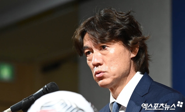&apos;손흥민 없는&apos; 대표팀 각오하나…홍명보 감독 플랜B, 대체 발탁도 고려 [현장 일문일답]