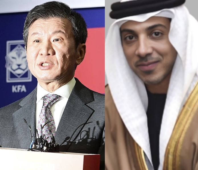 '<b>정몽규</b> vs 만수르' 이뤄질까...KFA, 2031 <b>아시안컵 유치</b>의향서 제출→U...