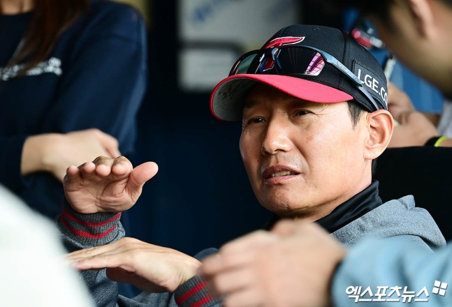 '4연패 수렁→2위와 1.5G 차' 선두 LG, SSG전 라인업 공개...손주영 4승 도전