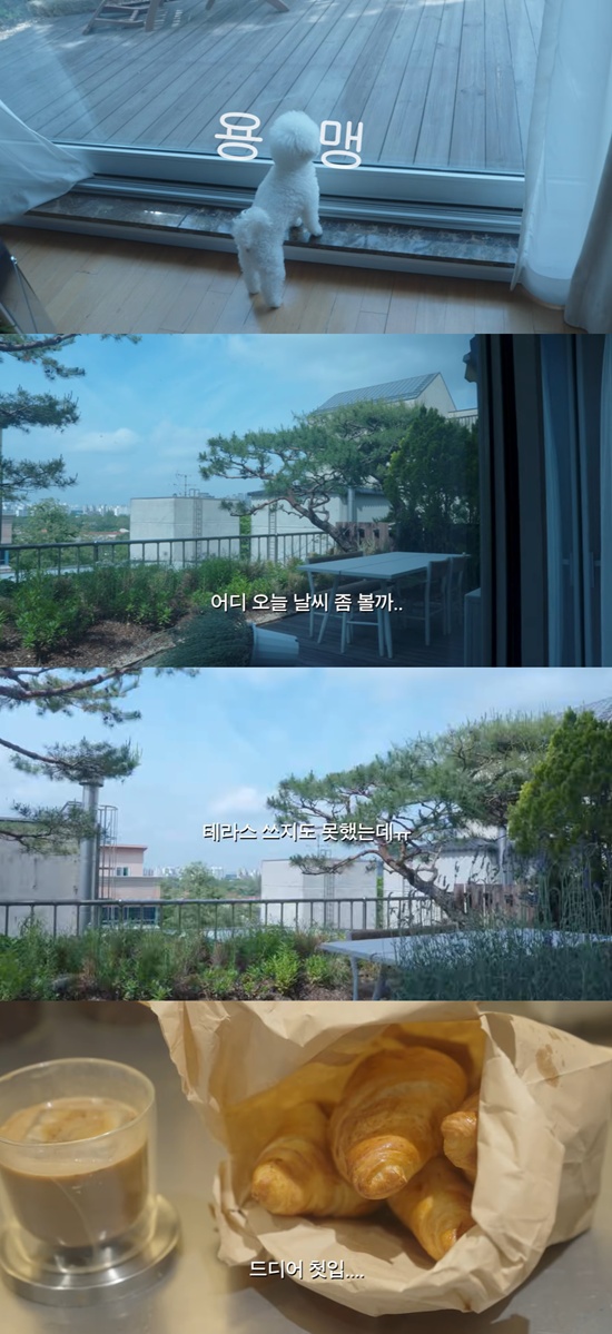 '65억 <b>건물주</b>' 강민경, 으리으리 한남동 집 테라스 공개 (걍밍경)