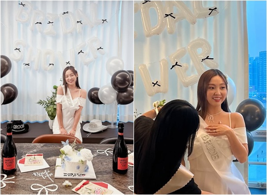 '<b>미쓰에이</b> 최초 품절녀' <b>민</b>, 웃음 못 숨기는 <b>브라이덜 샤워</b> "이번 주 두...