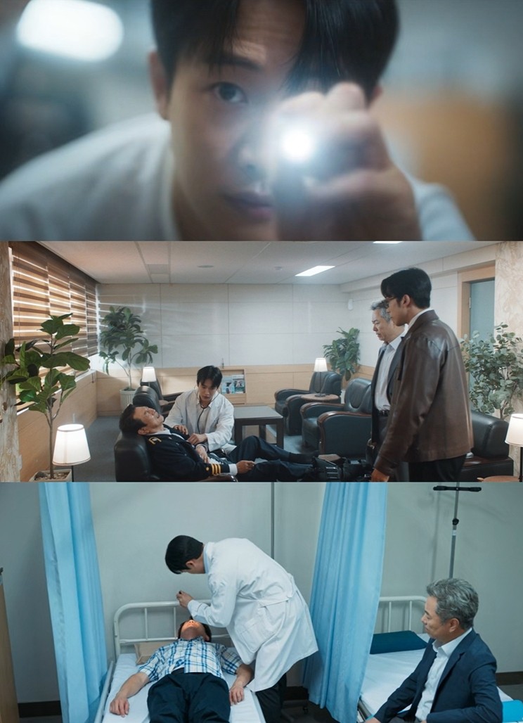 <b>최우진</b>, '<b>굿보이</b>' 보건의 役 눈도장…박보검·김응수까지 '진료 완료'
