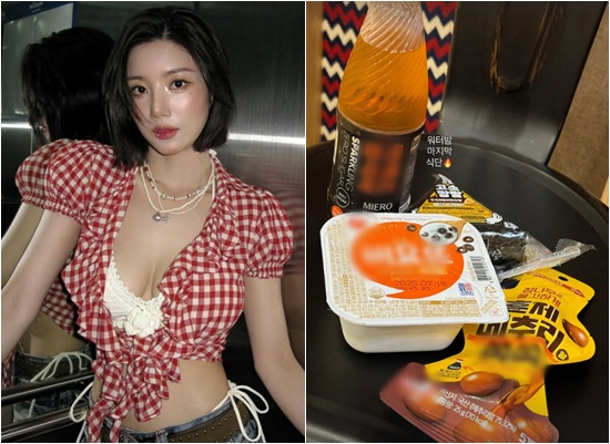 <b>권은비</b>, 이렇게 먹고 만든 '<b>워터밤</b>' <b>무대</b>…작정한 '전용 식단' 봤더니