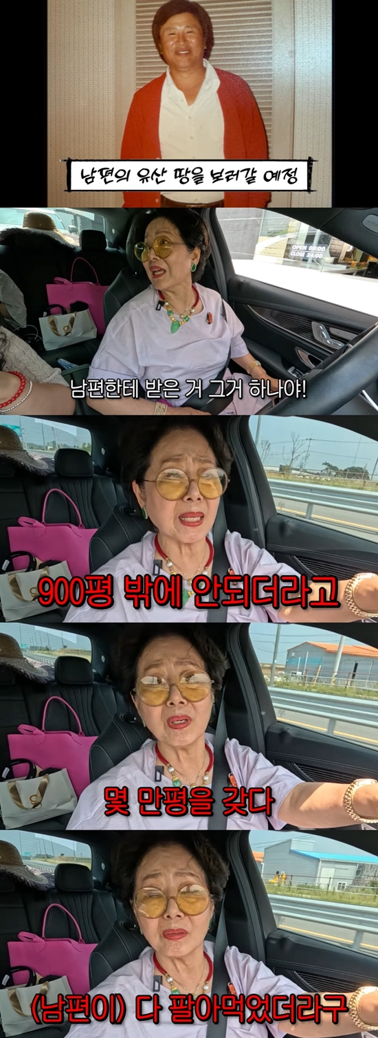 '81세' <b>선우용여</b>, <b>럭셔리 라이프</b> 이유 있었네..."남편 유산, 900평 땅 받...