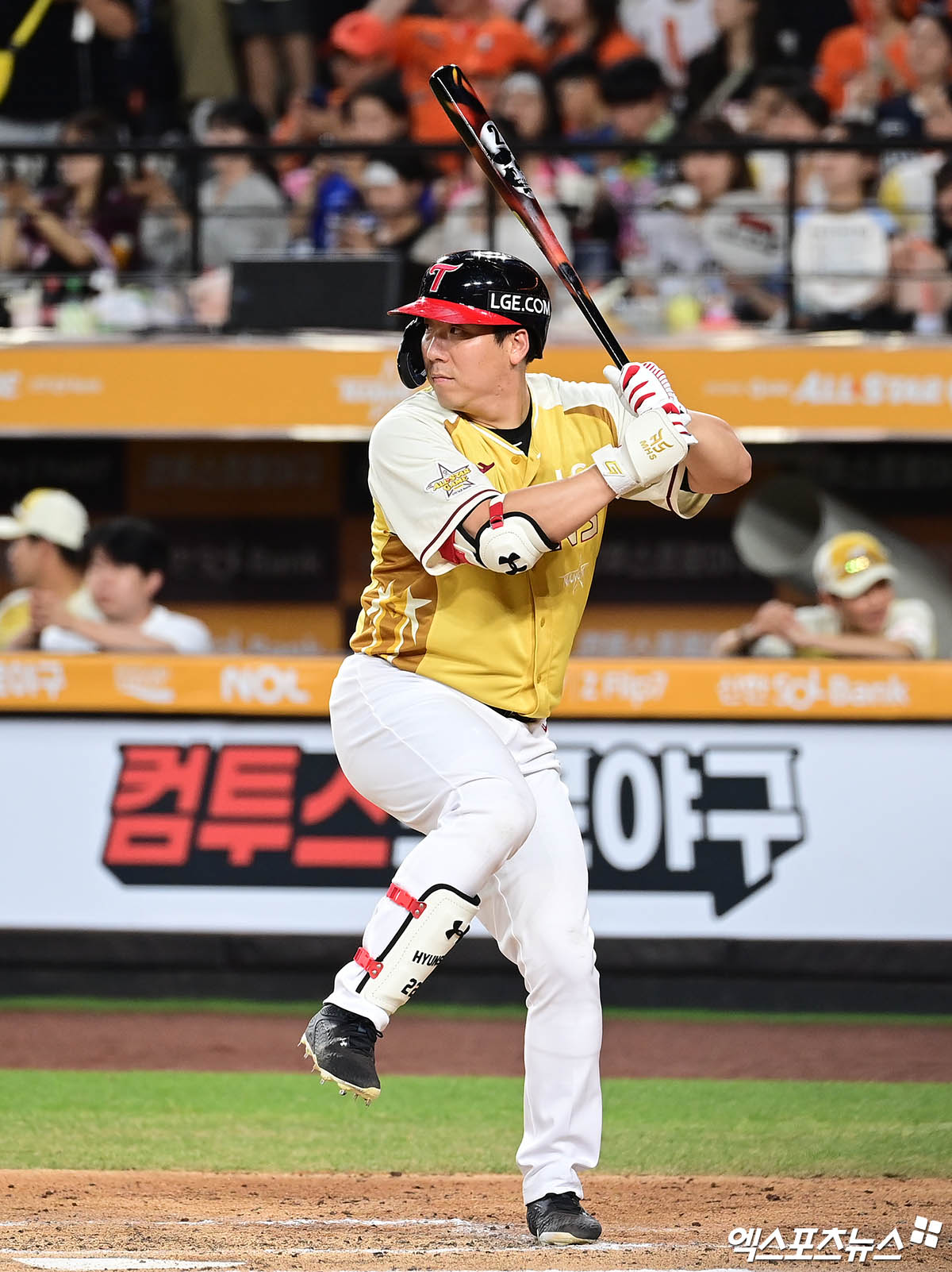 <b>김현수</b> '<b>올스타</b>전 <b>최다 출전</b> 기록 경신'[포토]