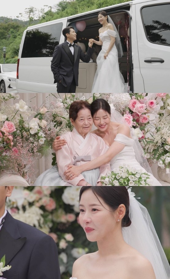 '<b>김태술</b>' <b>박하나</b>, 시상식급 <b>결혼식</b> 현장…할머니와 신부 입장 '눈물' ...