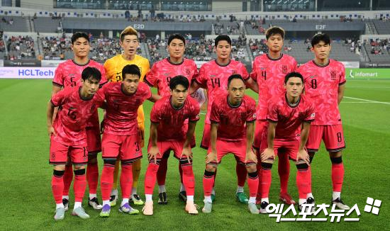 숙명의 <b>한일전</b>, <b>홍명보호</b> <b>주민규</b> 선봉 선다…일본은 '1G 4골' 혼혈 FW 선...