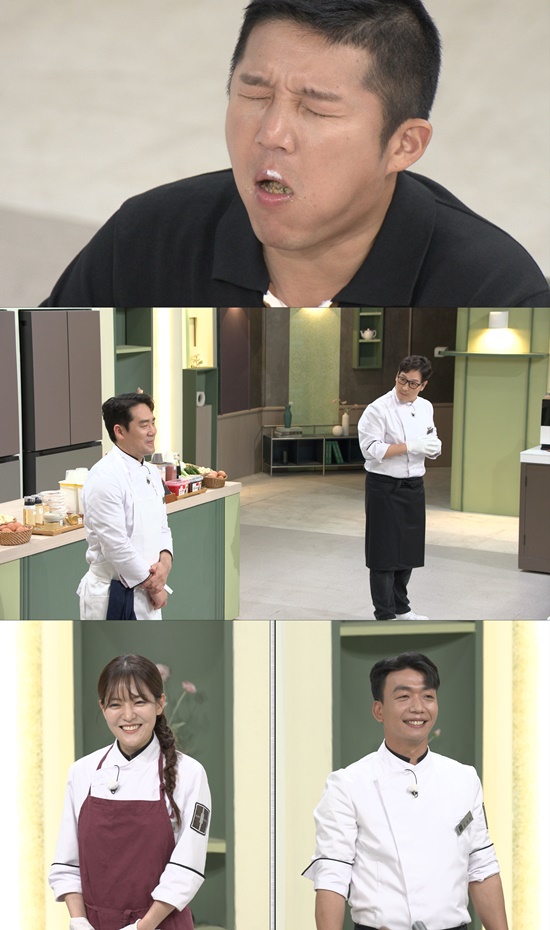 '9살 연하' <b>조세호</b>, <b>신혼</b>집 냉장고 최초 오픈…"8년 전 김풍 충격 요리...