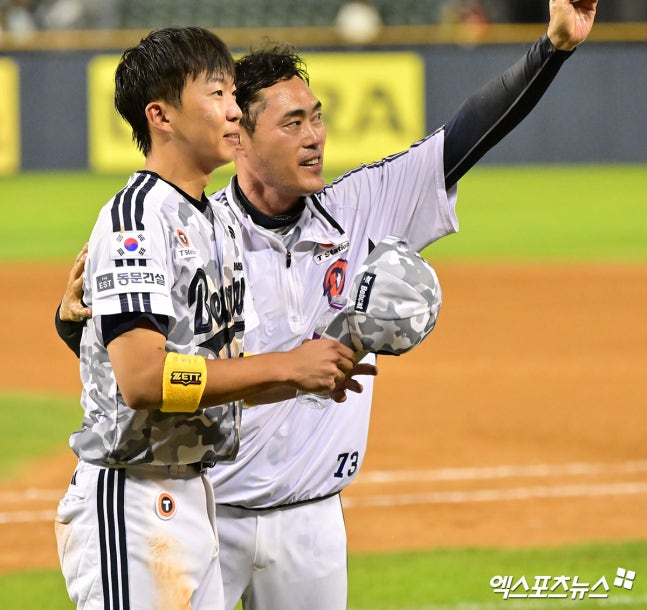 두산 베어스 김민석 경기