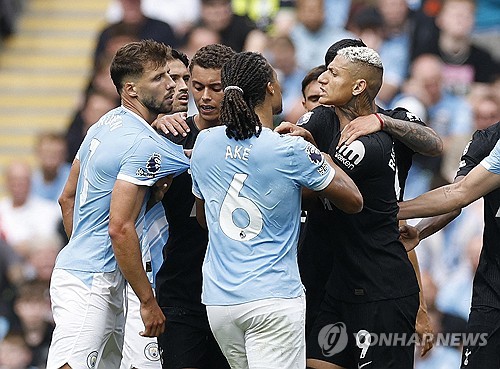 <b>토트넘</b> EPL 1위! '<b>맨시티</b> 킬러' 손흥민 없는데 2-0 <b>완파</b>…존슨·팔리냐 ...