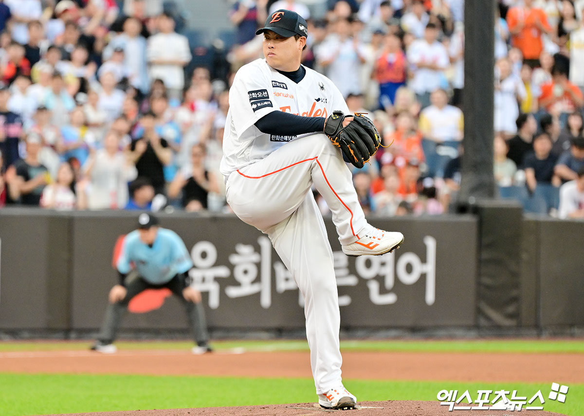 '3<b>연승 도전</b>' <b>한화</b> 승부수? 류현진 4일 휴식→선발 등판…승리 벌써 한...