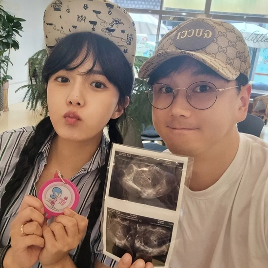 '40세' <b>강은비</b>, 결혼 3개월 만에 자연<b>임신</b>…"내년 5월 출산, 태명은 산삼...