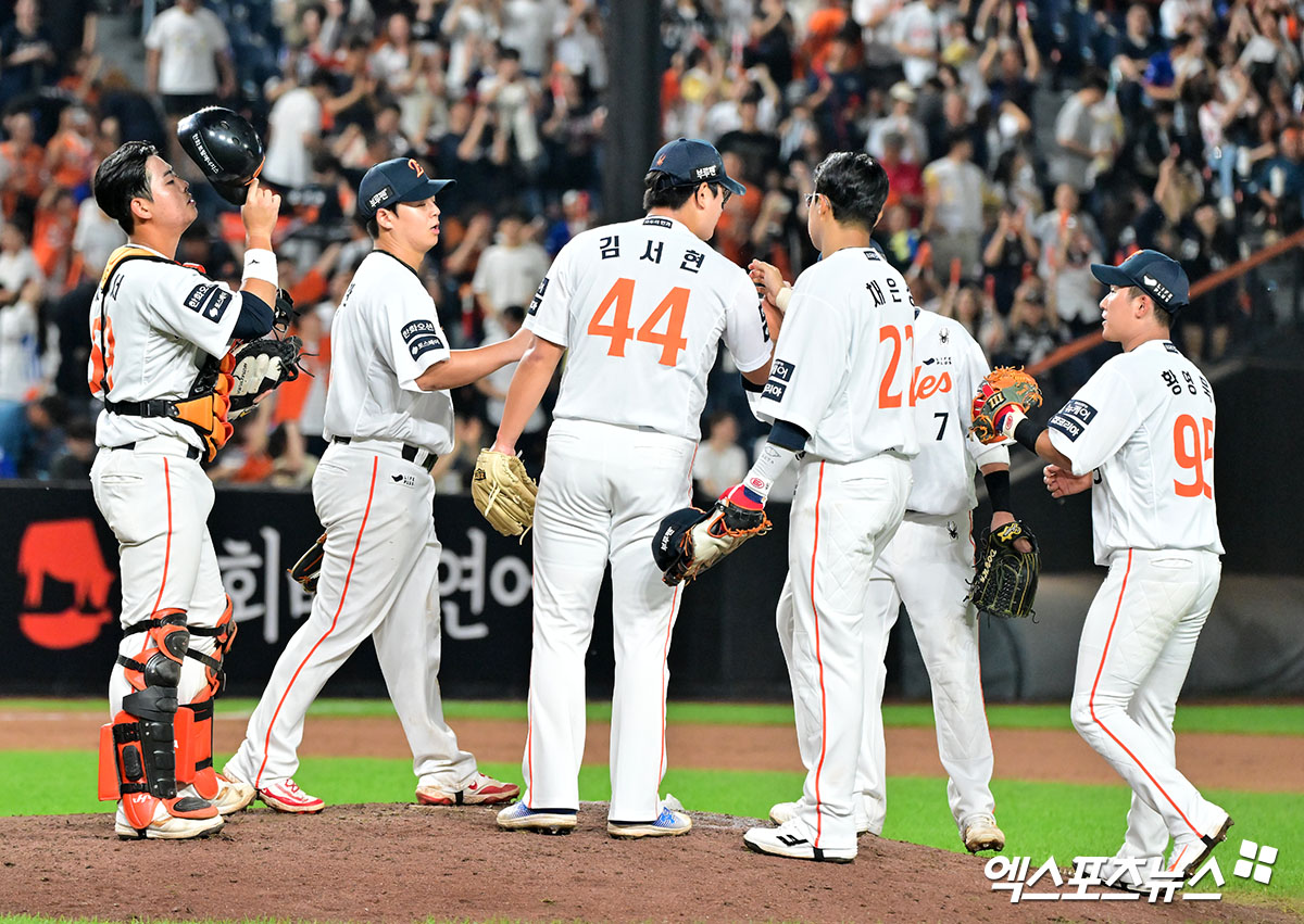 <b>한화</b> ‘<b>키움</b>에 7:6 <b>승리</b>’[포토]