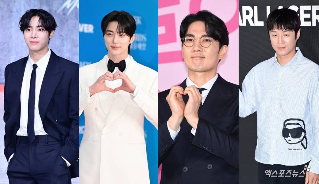 <b>변우석</b>x추영우x정준원x엄태구, 대세  한자리 모인다…여심 훔칠 라인...