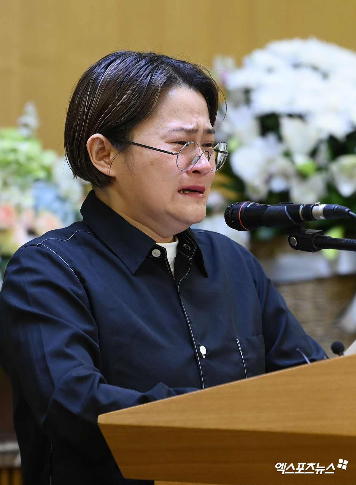 <b>김신영</b> '고 <b>전유성</b> 보내며 오열'[포토]
