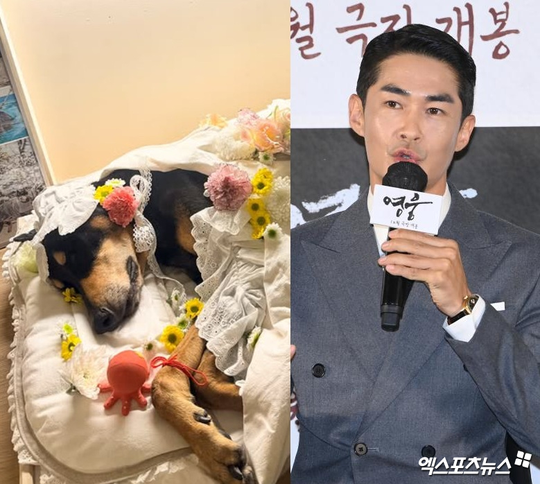 <b>배정남</b>, <b>심장마비</b>로 <b>반려견</b> 잃었다 "우리 딸"…전신<b>마비</b>→근육 암 이겨...
